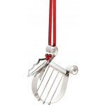 Georg Jensen Vánoční ozdoba Harp Palladium 2026 – sběratelská edice, stříbrná barva, kov – Hledejceny.cz