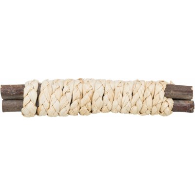 Trixie dřevěné tyčky omotané slaměným copem 15 x 3 cm – Zboží Mobilmania