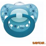 Nuk silikon Signature Listy/modrá – Zboží Dáma