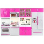 Lamps Moderní nábytek Kuchyňský set s doplňky pro panenky – Zboží Dáma