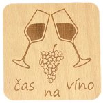 Orion Podtácek dřevo MANDALA 12cm – Zboží Dáma