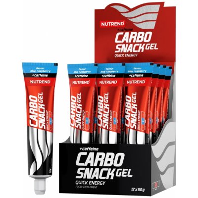 NUTREND CARBOSNACK gel s kofeinem 600 g – Hledejceny.cz