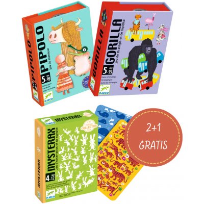 Djeco Balíček karetních her pro partu kamarádů – Sleviste.cz