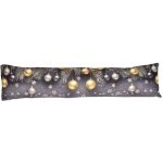 Forbyt Vánoční svítící dekorace okenní polštář Jehličí a baňky CYH5918C 20x85 – Zboží Dáma