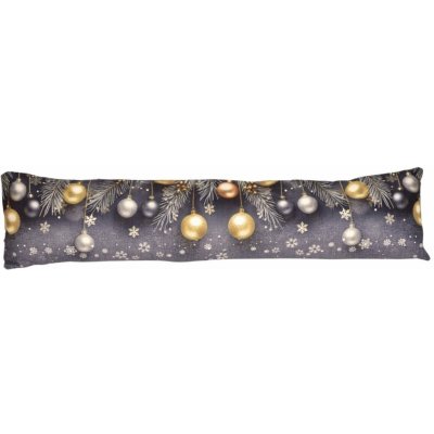 Forbyt Vánoční svítící dekorace okenní polštář Jehličí a baňky CYH5918C 20x85 – Zboží Dáma