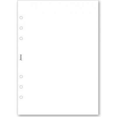 Filofax poznámkový papír čistý náplň A5 k diářům – Zboží Živě