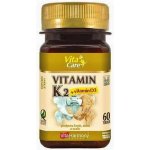 Vitaharmony Vitamin K2 + Vitamin D3 60 kapslí – Hledejceny.cz