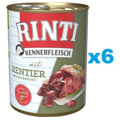 Rinti Kennerfleisch Sob 6 x 800 g – Hledejceny.cz