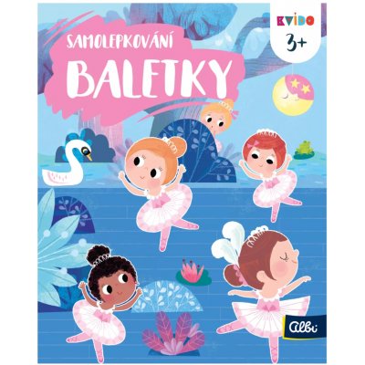 Albi Kvído samolepkování baletky – Zboží Mobilmania