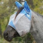 CASHEL Crusader Maska Fly Mask with Ears Blue – Sleviste.cz