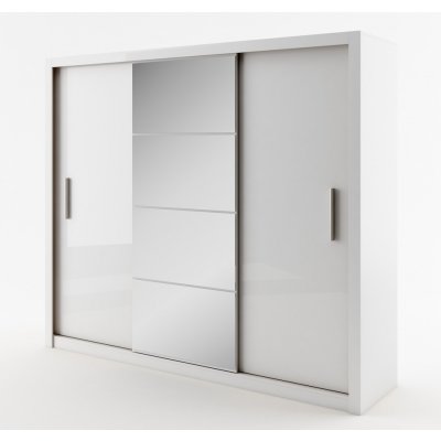 Casarredo IDEA 01 bílá zrcadlo 250 cm – Zboží Mobilmania