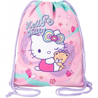 Colorino dětský stahovací vak na přezůvky Hello Kitty PES růžový – Hledejceny.cz