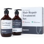 meer. Sada pro poškozené vlasy (šampon a kondicionér pro poškozené vlasy 500 ml a 500 ml ) – Zboží Dáma
