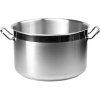 Sada nádobí SAHM Kastrol nerezový 20,5 l 36x22 induc Mr.CHEF 100015010