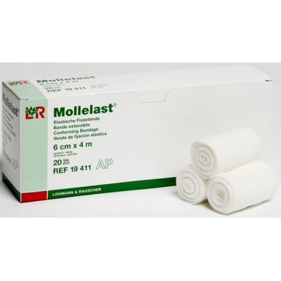Mollelast Obinadlo elastické fixační 12cm x 4m 20 ks – Zboží Dáma