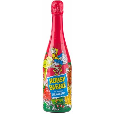 Robby Bubble jahoda 0,75 l