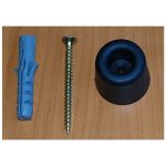 Zarážka dveřní gumová 28G 33/v.28/30 černá – Sleviste.cz