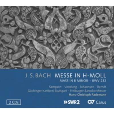 Bach Johann Sebastian - Messe In H-Moll CD – Hledejceny.cz