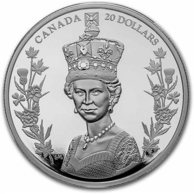 Royal Canadian Mint Stříbrná mince Smysl pro povinnost a život ve službě 20 CAD Kanada 1 Oz