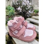 Protetika Daxi dívčí zimní barefoot s membránou old pink – Zboží Dáma