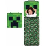 Minecraft: Spací pytel s Creeperem v polštář – Hledejceny.cz