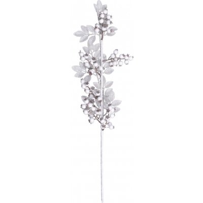 Nohel Garden Větvička BOBULE VÁNOCE bílá 61cm – Hledejceny.cz