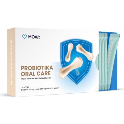 MOVit Probiotika ORAL CARE 20 sáčků – Hledejceny.cz