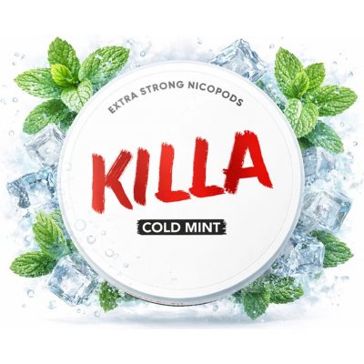 Killa Cold Mint 16,5 mg 20 sáčků – Hledejceny.cz