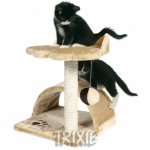 Škrábadlo Vitoria 50 cm jednopatrové s kruhovým odpočívadlem a tunelem – Hledejceny.cz