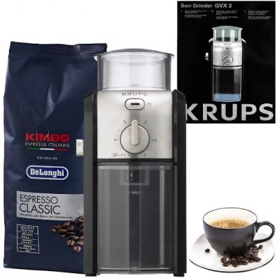 Krups G VX2 42 DeLonghi Classic 100 W stříbrný/šedý