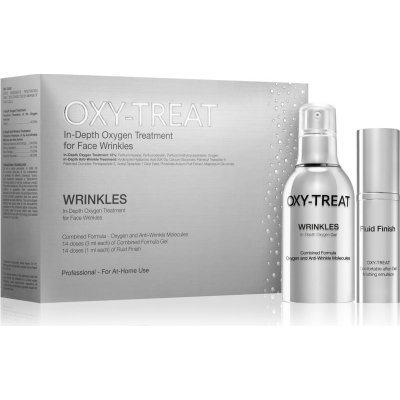 Oxy-Treat Wrinkles Wrinkles vyhlazující gel proti vráskám 50 ml + Fluid Finish finální péče 15 ml dárková sada – Zboží Mobilmania