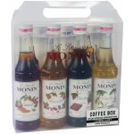 MONIN Coffee box, 4 x 0,25 l
