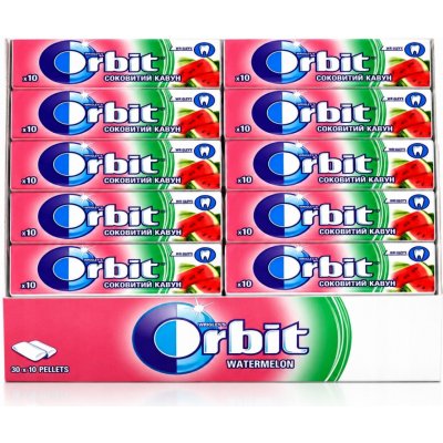 Orbit žvýkačky bez cukru Meloun 14g – Hledejceny.cz