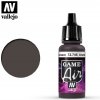 Příslušenství ke společenským hrám Vallejo Game Air: Charred Brown 17ml airbrush barva na modely