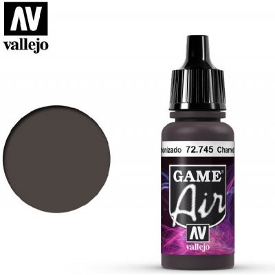 Vallejo Game Air: Charred Brown 17ml airbrush barva na modely