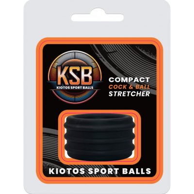 Kiotos KSB Silicone Triple-Hole Cock & Ball Splitter Black – Zboží Mobilmania