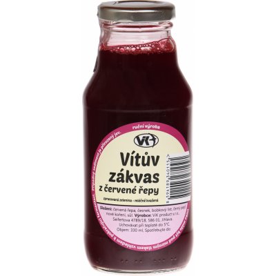 Vítův zákvas z červené řepy 330 ml – Zbozi.Blesk.cz