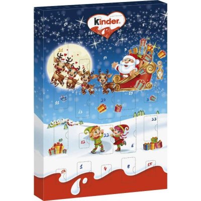 Kinder Ferrero Adventní kalendář mini mix 150g – Zboží Mobilmania