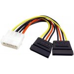 Goobay Kabel napájecí FDD 5,25 -> 2x SATA (68524) - 11.92.1050 – Zboží Živě