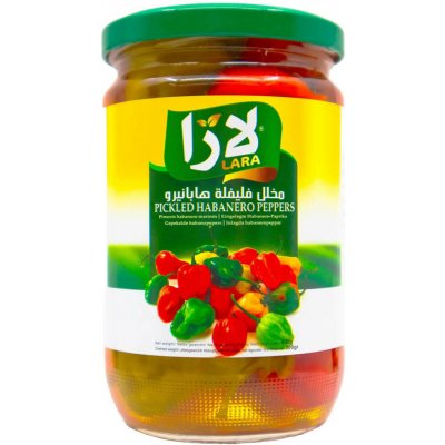 Lara Nakládané papričky Habanero 600 g – Zboží Dáma
