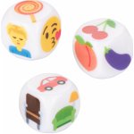 CalExotics Emojigasm Dice, erotické hrací kostky – Zboží Dáma