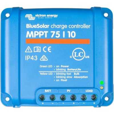 Victron BlueSolar 75/10 MPPT solární regulátor – Sleviste.cz