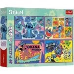 TREFL Stitch 4x250 dílků – Zboží Dáma