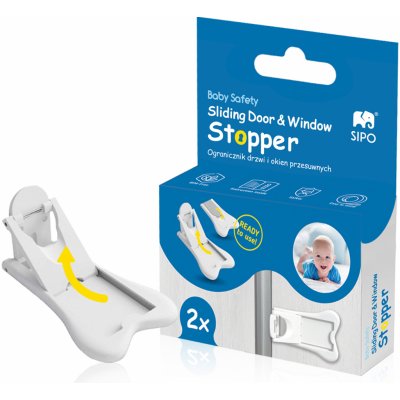 Sipo Dětský bezpečnostní zámek na posuvné dveře, 2ks – Zboží Dáma