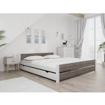 Textilomanie Ikaros bílá / dub lanýž – Zboží Dáma