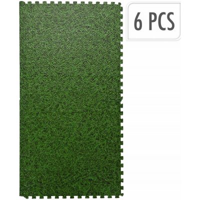 Excellent Pěnová podlaha puzzle sada 6 ks tráva KO 491003170 – Zboží Mobilmania