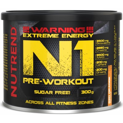 NUTREND N1 Pre-Workout 300 g – Zboží Dáma
