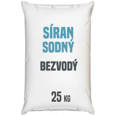 Síran sodný bezvodý 25 kg – Zbozi.Blesk.cz