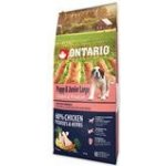 Ontario Puppy & Junior Large Chicken & Potatoes & Herbs 20 kg – Hledejceny.cz