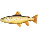 Gaby Polštář Pstruh potoční obecný 62 cm – Zboží Dáma